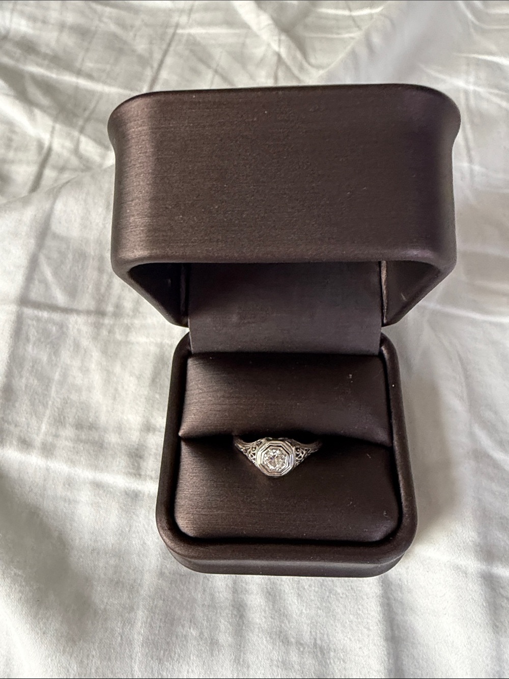 Estate diamond ring